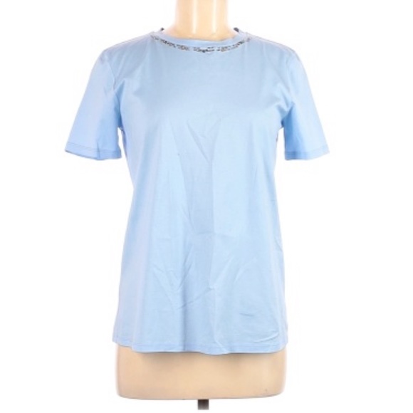 🚨 CLOSING 9.16 🚨 Max Mara RIbe Crew Embellished Neck T-shirt - Picture 4 of 6